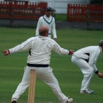 Wickets for Chris Kaye