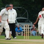 Humza in action in the Wood Cup final