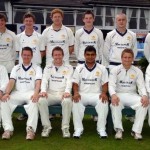 Tom, back centre, in the 2010 side with Rajat Bhatia as Pro